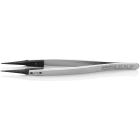 KNIPEX - Pince brucelle inox à pointes remplaçables 130mm fine