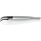 KNIPEX - Pince brucelle inox à pointes remplaçables 130mm coudée à 60°