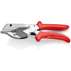 KNIPEX - Pince coupante à onglet 215mm - Corps en acier chromé - Gainage PVC
