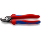KNIPEX - Coupe-câbles 165mm - Ø15mm/50mm² Cu/Al - Gainage bi-matière - Sur carte