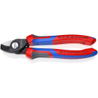 KNIPEX - Coupe-câbles 165mm - Ø15mm/50mm² Cu/Al - Gainage tri-matière