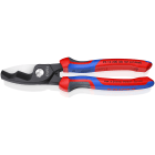 KNIPEX - Coupe-câbles 200mm - Ø20mm/70mm² Cu/Al - Gainage tri-matière