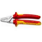 KNIPEX - Coupe-câbles StepCut - 160mm - Chromé - Isolé 1000V - Cu/Al Ø15mm/50mm²