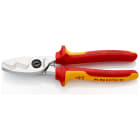 KNIPEX - Coupe-câbles 200mm - Ø20mm/70mm² Cu/Al - Chromé - Isolé 1000V