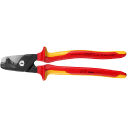 KNIPEX - Coupe-câbles StepCut XL - 225mm - Bi-matière - Poli - Cu / Al Ø23mm/120mm²