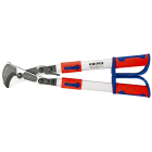 KNIPEX - Coupe-câbles à cliquet 570mm - Cu/Al Ø38mm/280mm² - Bras télescopiques