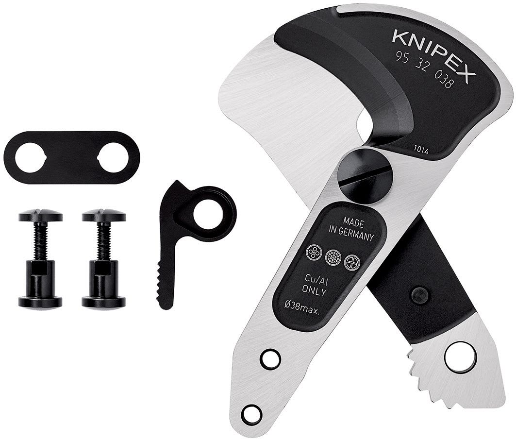 KNIPEX - Tête de rechange pour coupe-câbles 95 03 238 - Acier trempé à l'huile