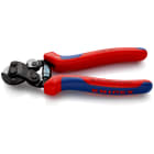 KNIPEX - Coupe-câbles acier 160mm - Ø6mm spéciale pour nappe tramée - Gainage bi-matière