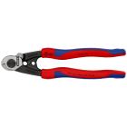 KNIPEX - Coupe-câbles acier 190mm - Ø2,5-4-5-7mm - Gainage bi-matière