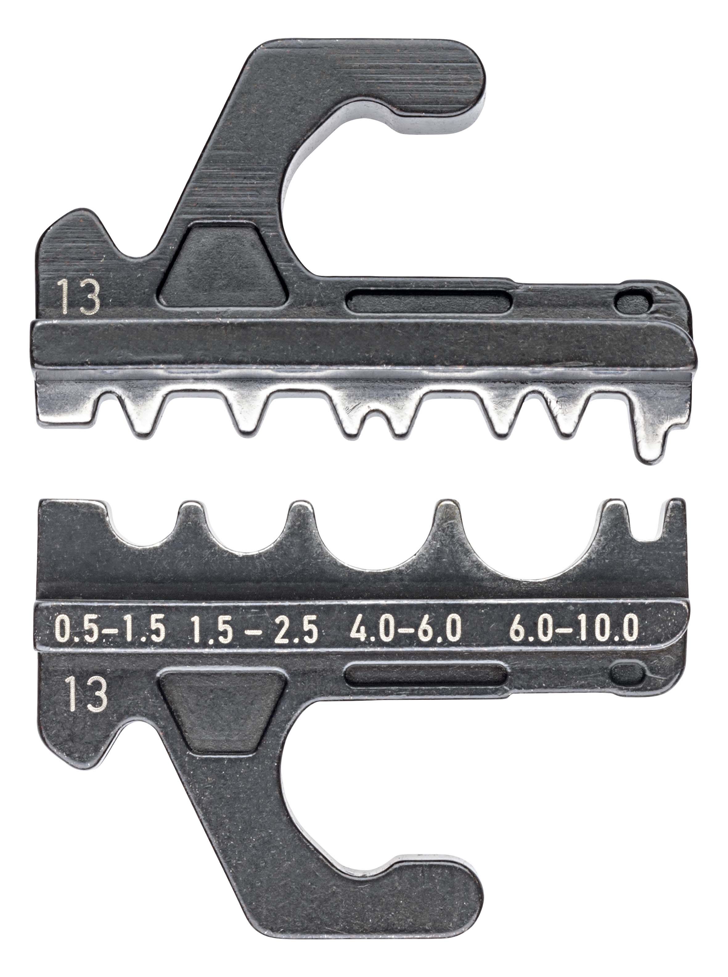 KNIPEX - Matrice pour pince à sertir MultiCrimp® - Pour cosses tubulaires 0,5 à 10mm²