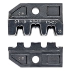 KNIPEX - Matrices pour 97 43 200 Sertissage cosses non isolees a fut ouvert 0,5 a 6mm2