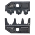 KNIPEX - Matrices pour 97 43 200 - Sertissage embouts de câble isolés ou non 10 16 25mm²