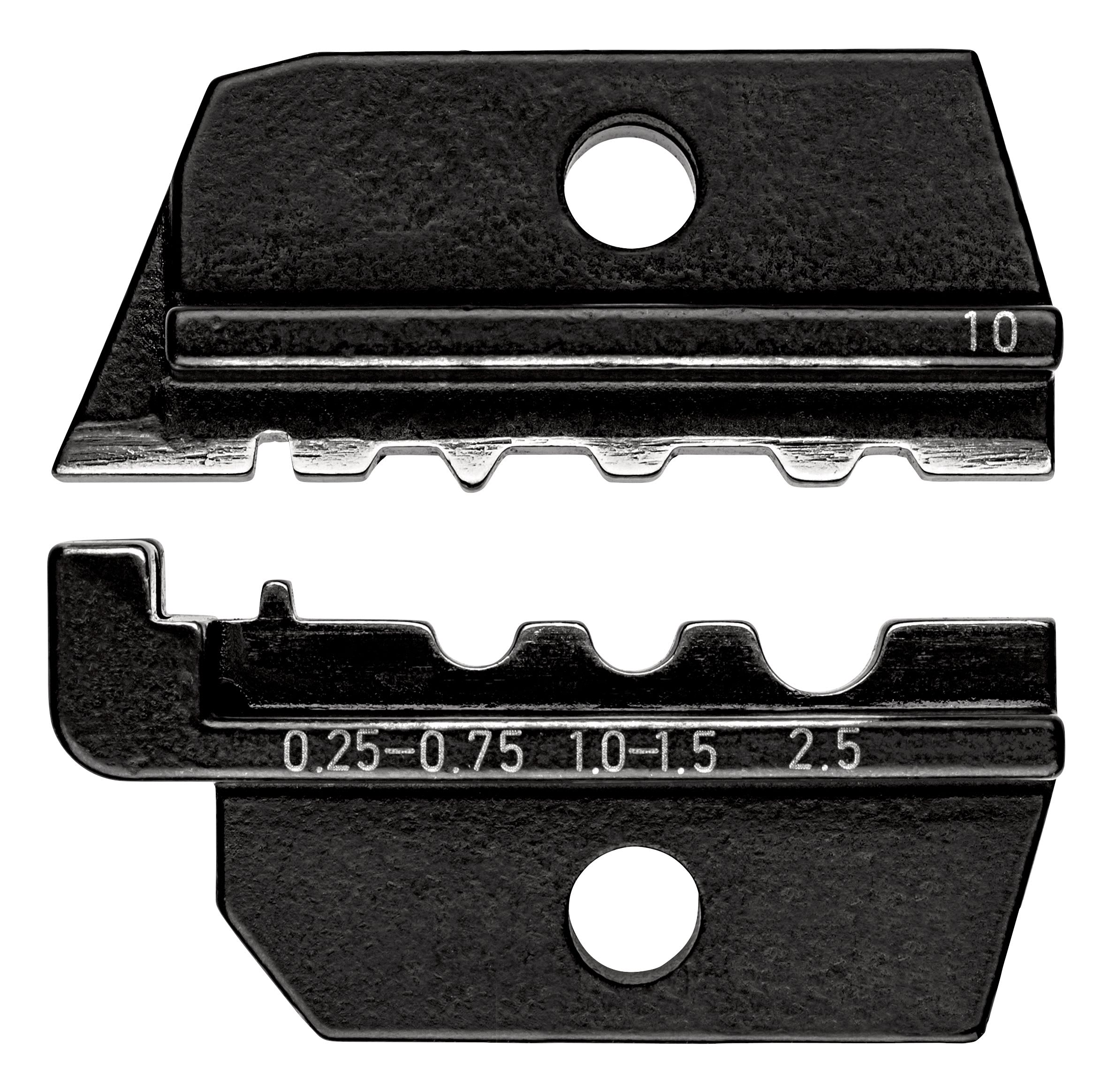 KNIPEX - Matrices pour 97 43 200 - Sertissage pour cosses tubulaires 0,5 à 2,5mm²