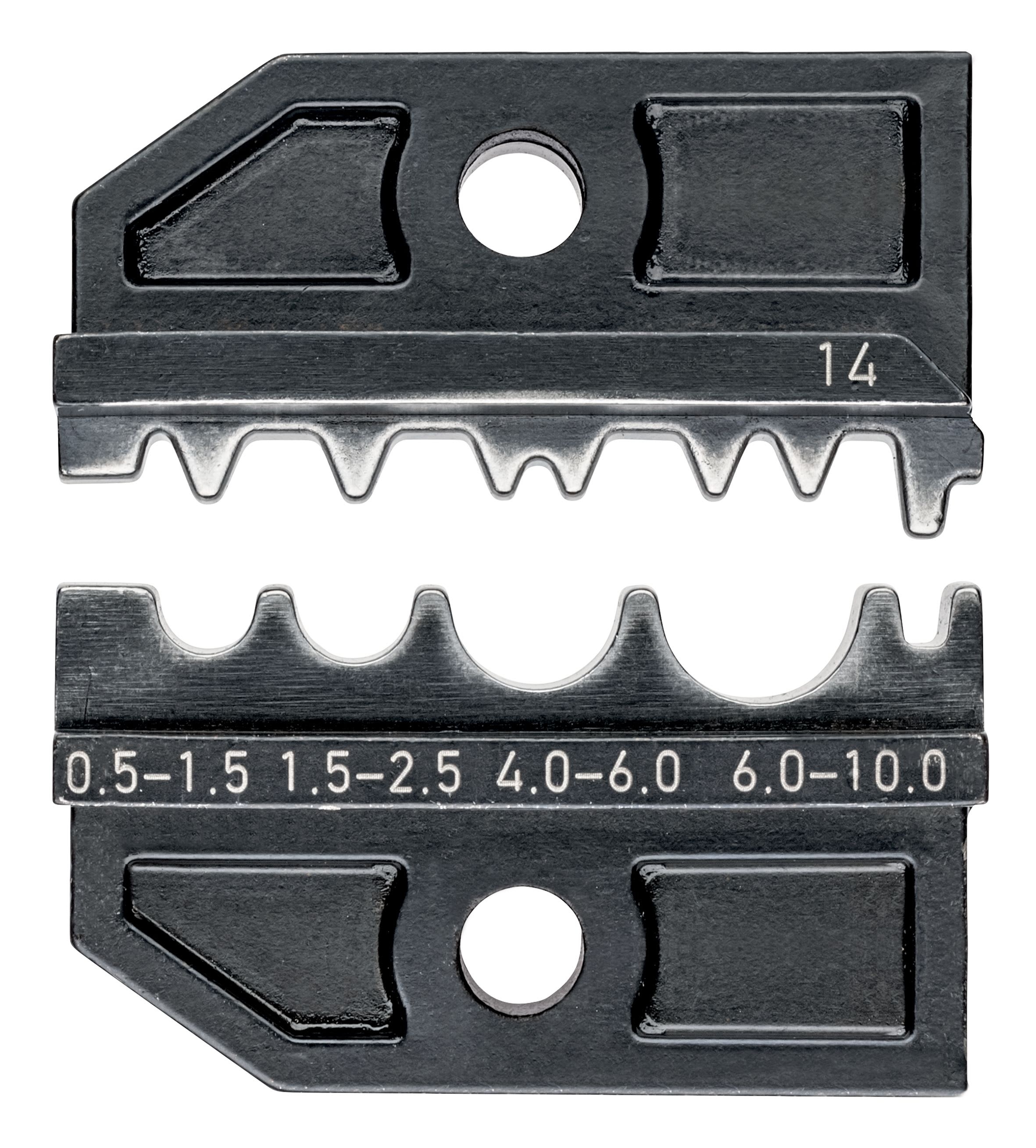KNIPEX - Matrices pour 97 43 200 - Sertissage pour cosses tubulaires de 0,5 à 10mm²