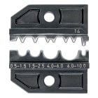 KNIPEX - Matrices pour 97 43 200 - Sertissage pour cosses tubulaires de 0,5 à 10mm²