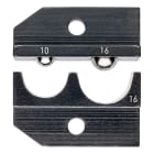 KNIPEX - Matrices pour 97 43 200 - Sertissage cosses et connecteurs isolés 10 / 16mm²