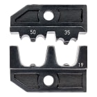 KNIPEX - Matrices pour 97 43 200 - Sertissage embouts de câble isolés et non 35 / 50mm²