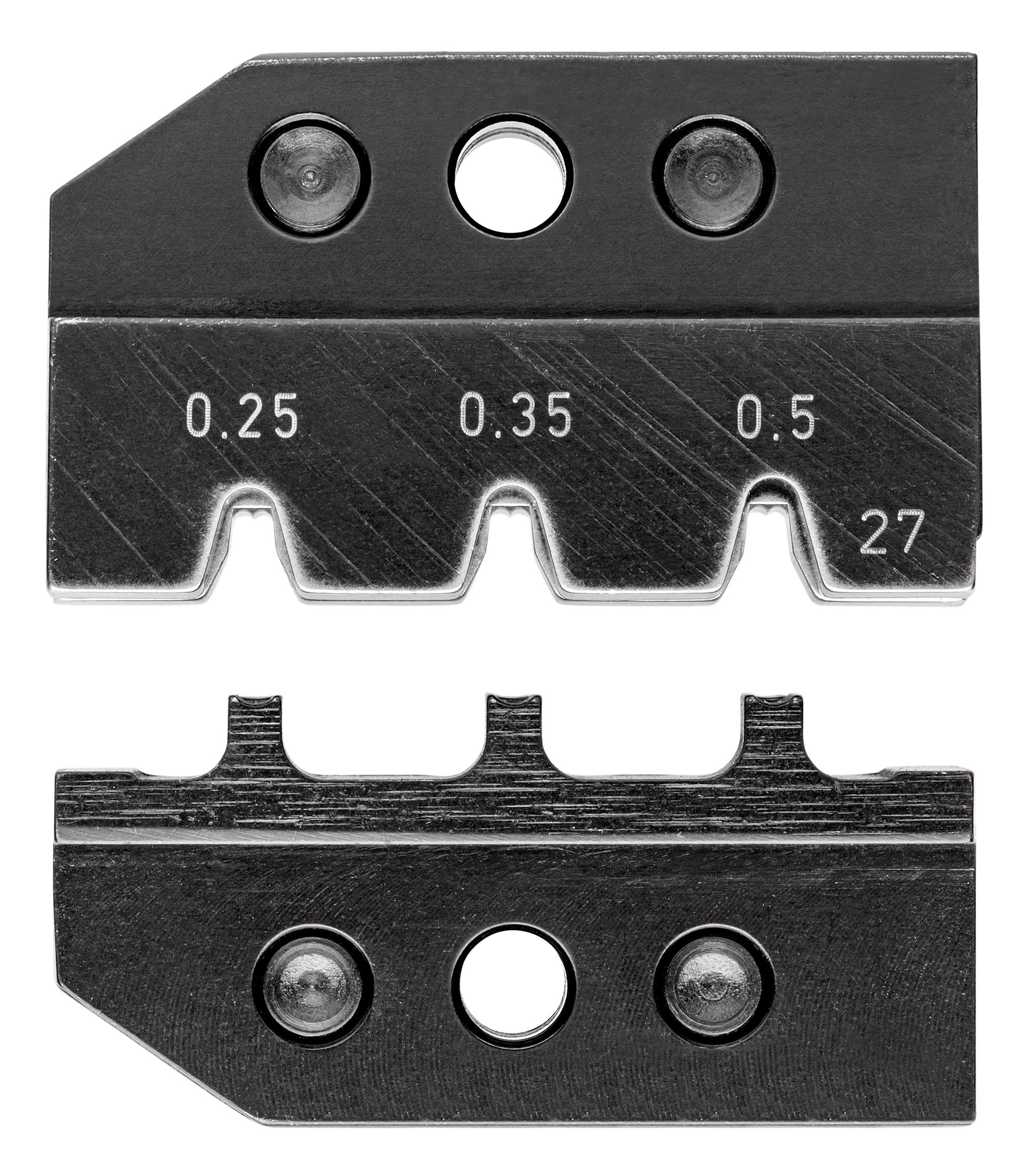 KNIPEX - Matrices pour 97 43 200 - Sertissage pour connecteurs MQS 0,25 / 0,35 / 0,5mm²