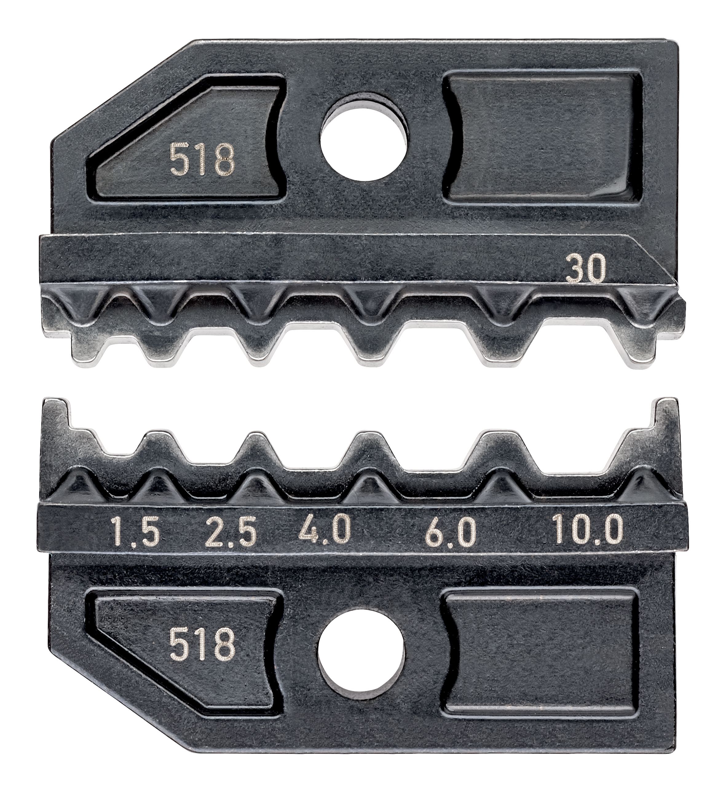 KNIPEX - Matrices pour 97 43 200 Sertissage connecteurs sertis selon DIN46267 1,5 à 10mm²