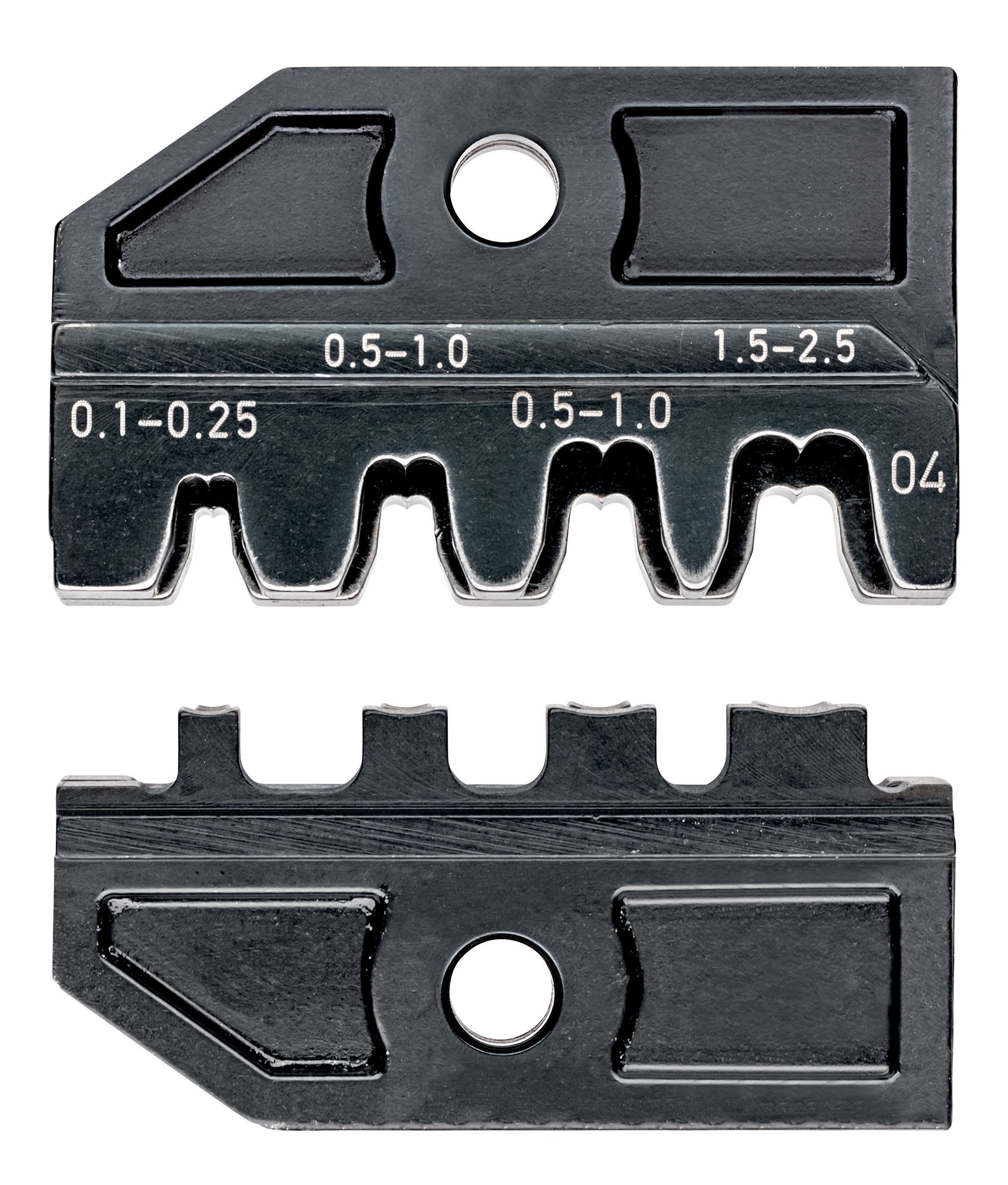 KNIPEX - Matrices pour 97 43 200 - Sertissage connecteurs coaxiaux RG 58/59/62/71/223