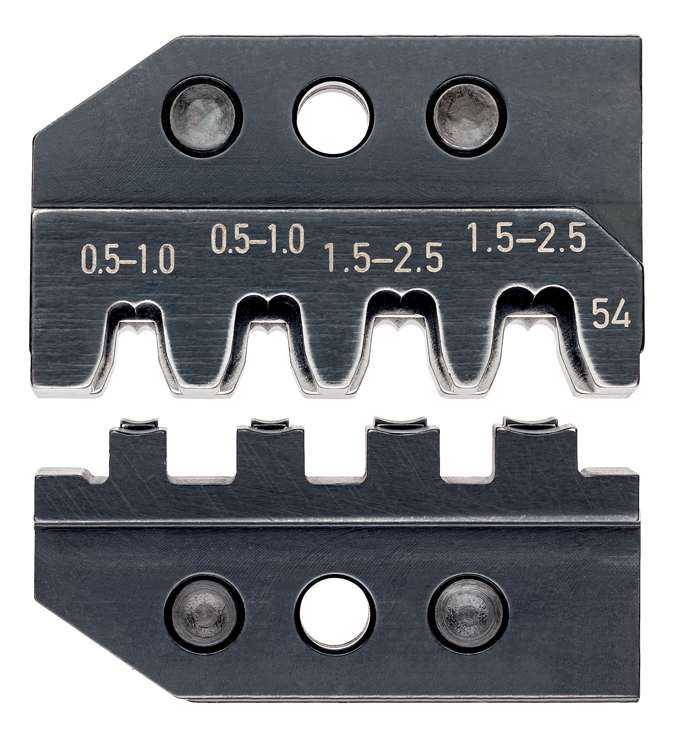 KNIPEX - Matrices pour 97 43 200 - Sertissage temporisateur Junior 0,5 à 2,5mm²
