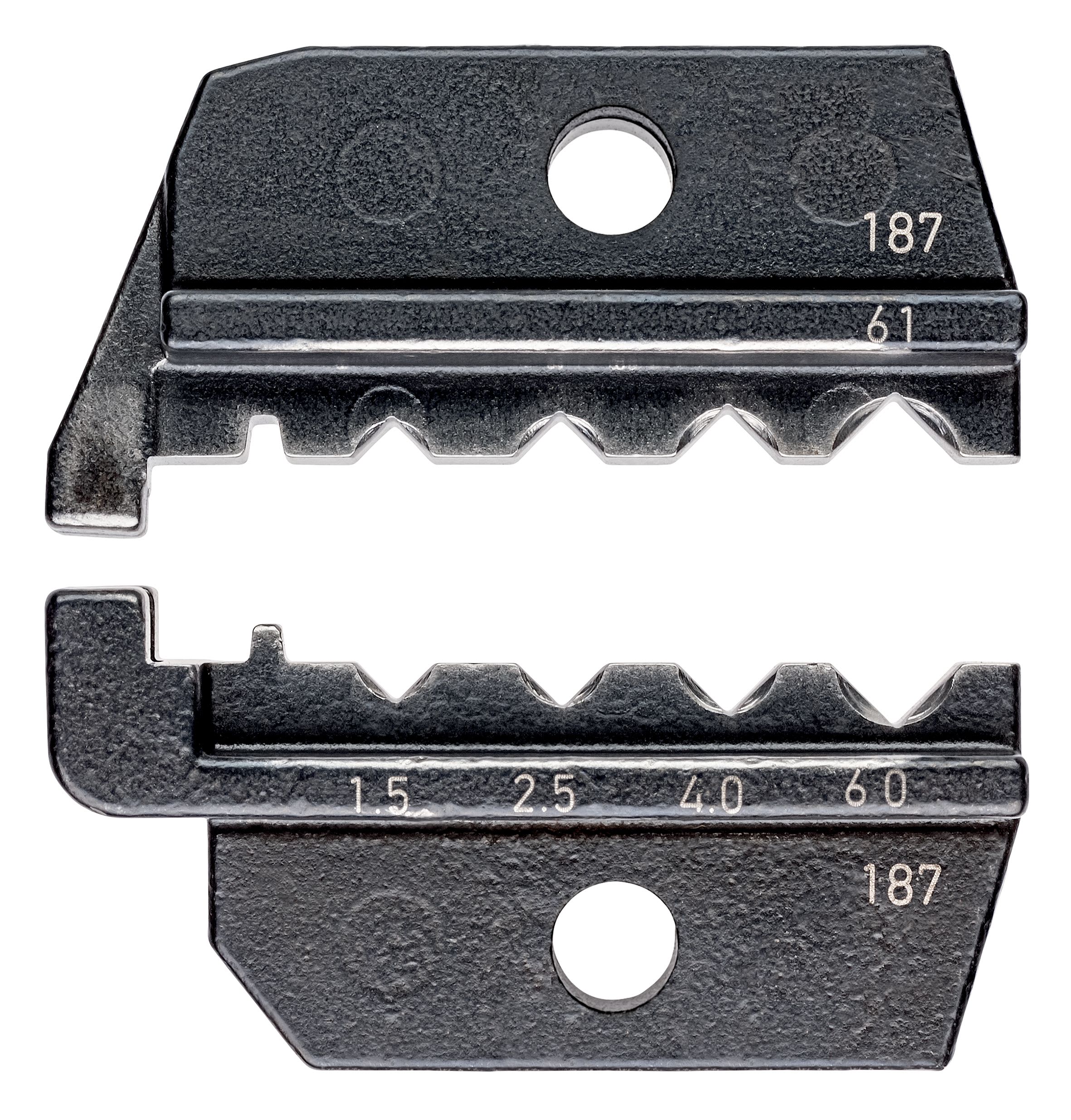 KNIPEX - Matrices pour 97 43 200 - Sertissage contacts tournés 1,5 / 2,5 / 4 / 6mm²
