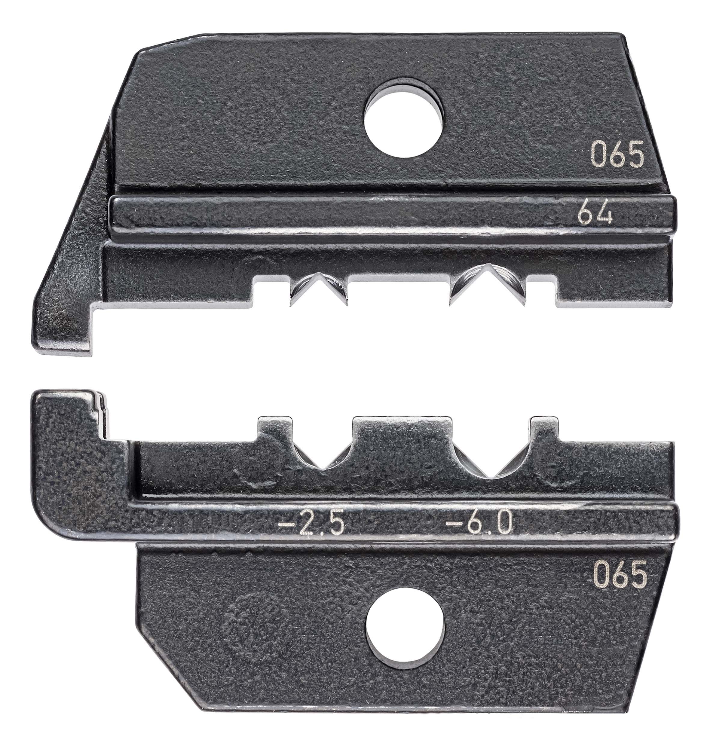 KNIPEX - Matrices pour 97 43 200 - Sertissage fiche ABS dans l'automobile 1/6mm²