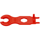 KNIPEX - Lot de 2 clés de montage 115mm pour connecteurs solaires MC4 (Multi-Contact)