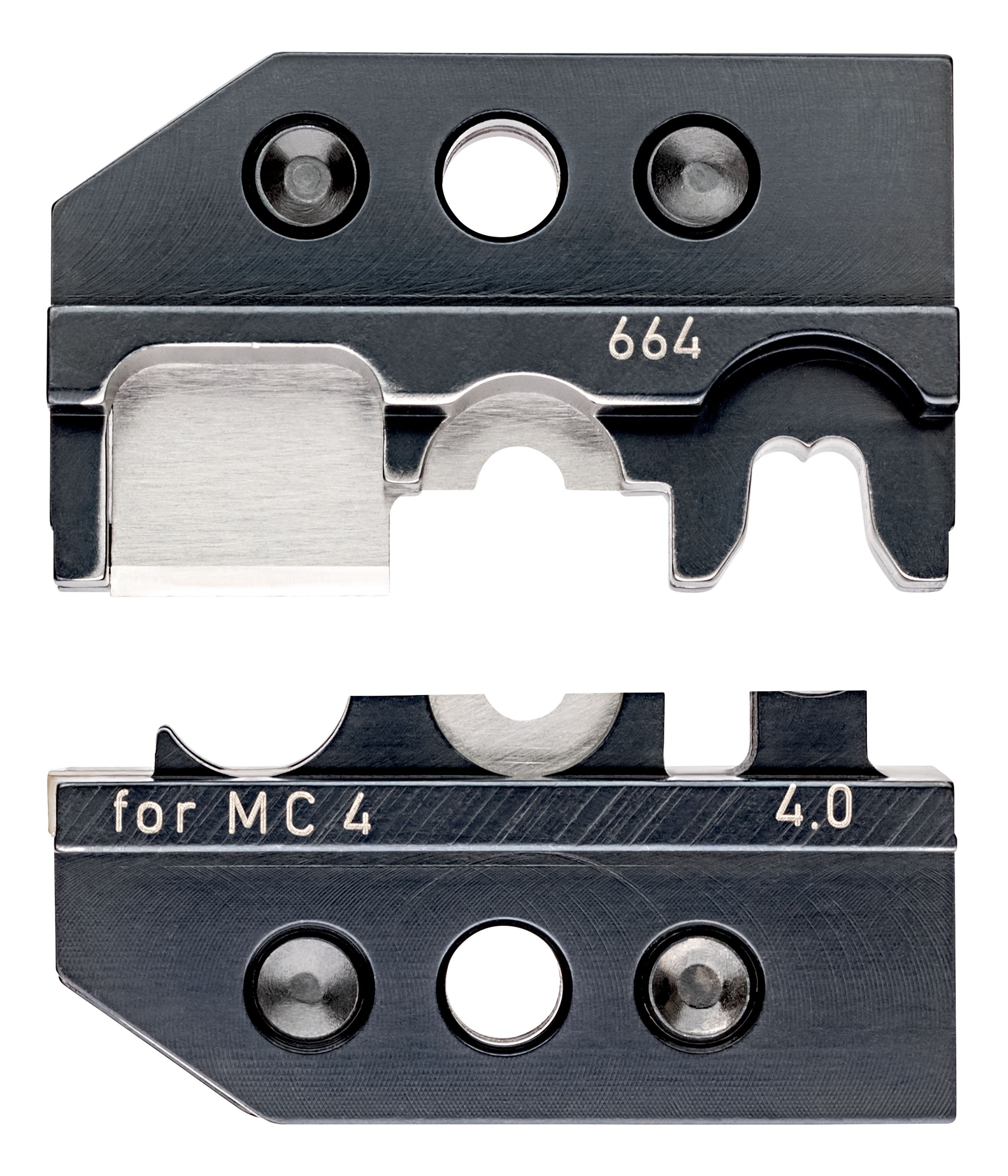 KNIPEX - Matrices pour 97 43 200 - Sertit, dénude, coupe connecteurs solaires MC4 de 4mm²