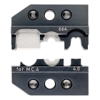 KNIPEX - Matrices pour 97 43 200 - Sertit, dénude, coupe connecteurs solaires MC4 de 4mm²
