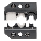 KNIPEX - Matrices pour 97 43 200 - Sertit, dénude, coupe connecteurs solaires MC4 de 6mm²