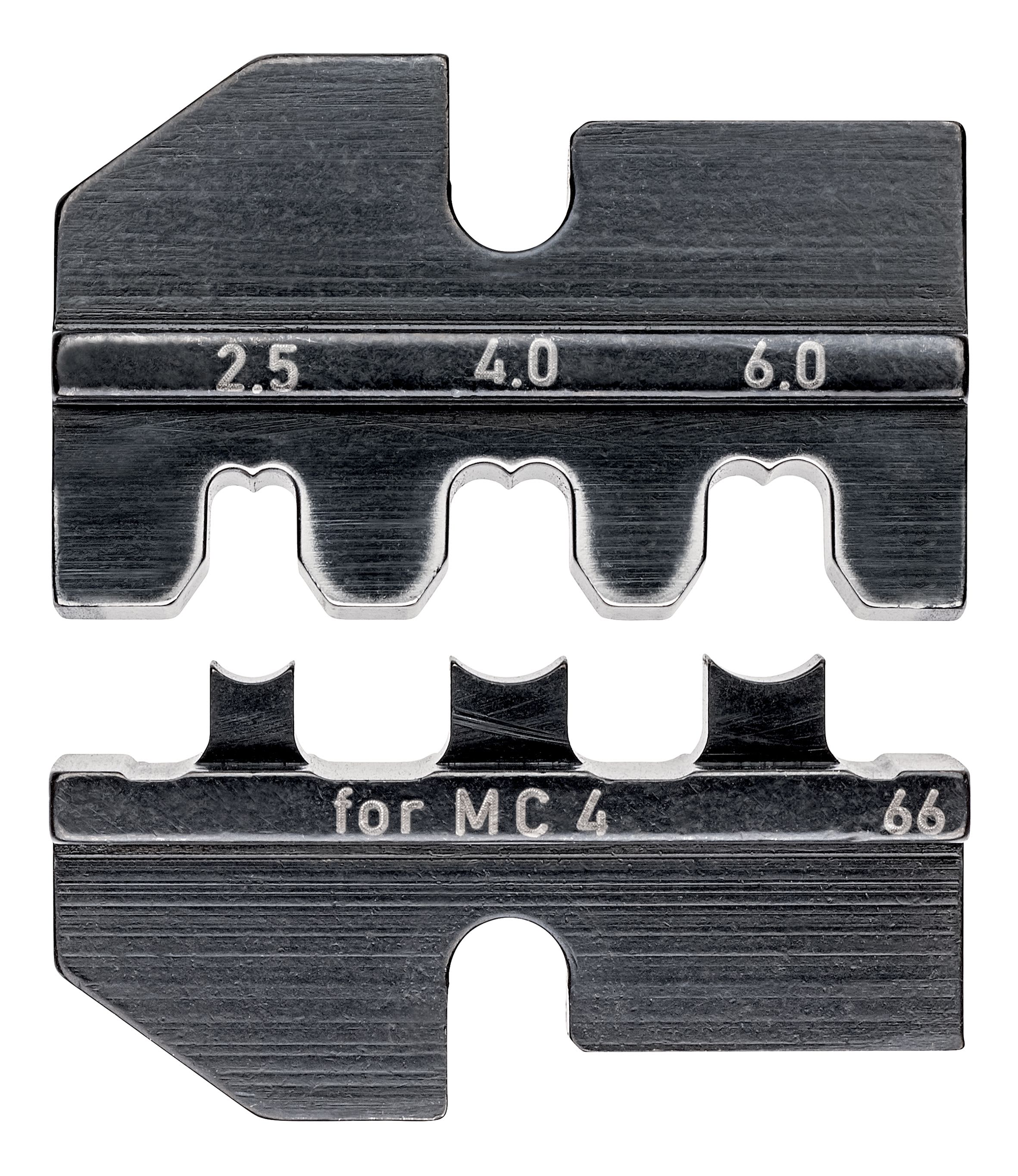 KNIPEX - Matrices pour 97 43 200 - Sertissage connecteurs solaires MC4 2,5/6mm²