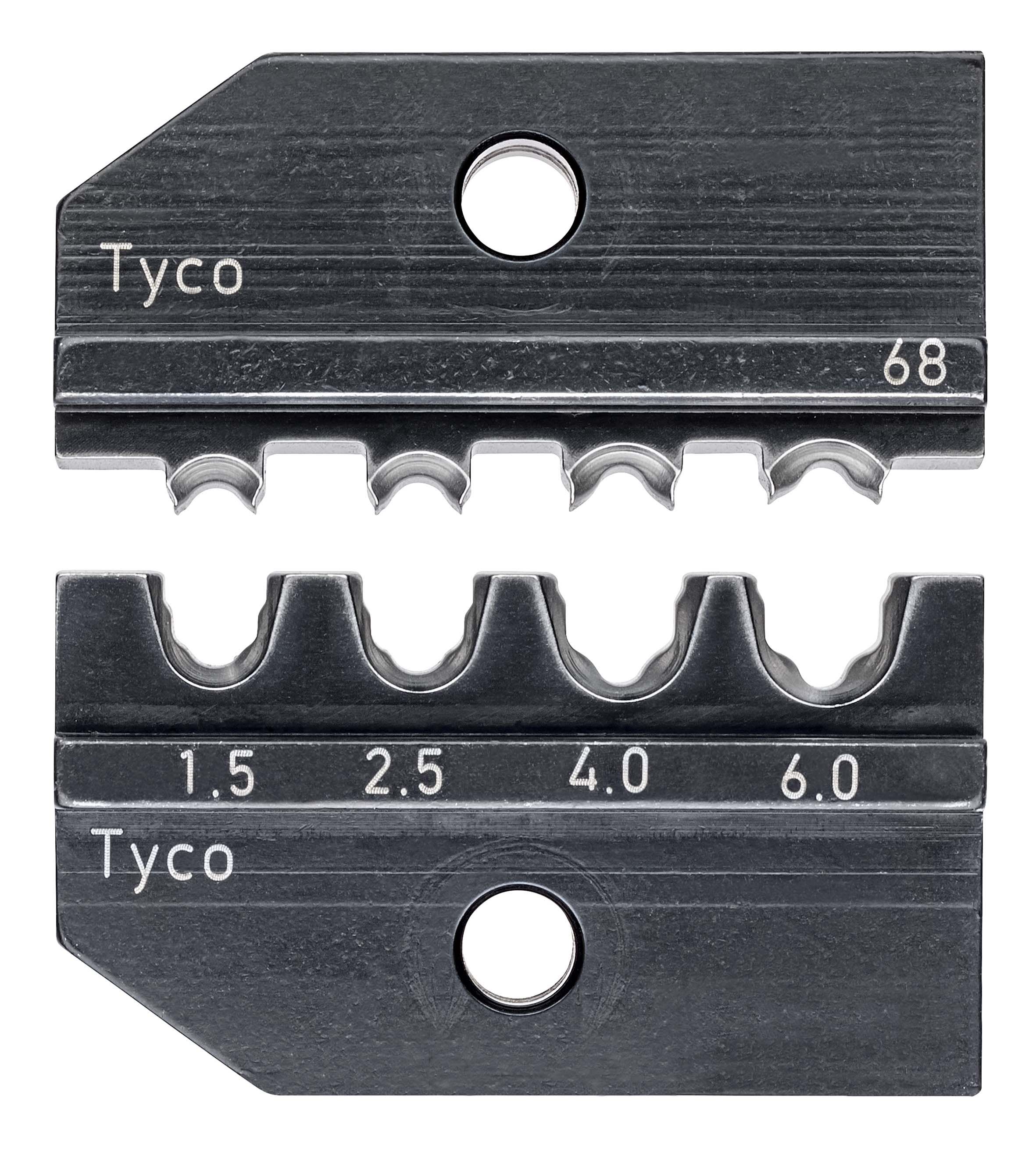 KNIPEX - Matrices pour 97 43 200 Sertissage connecteurs solaires tournés (Tyco) 1,5/6mm²