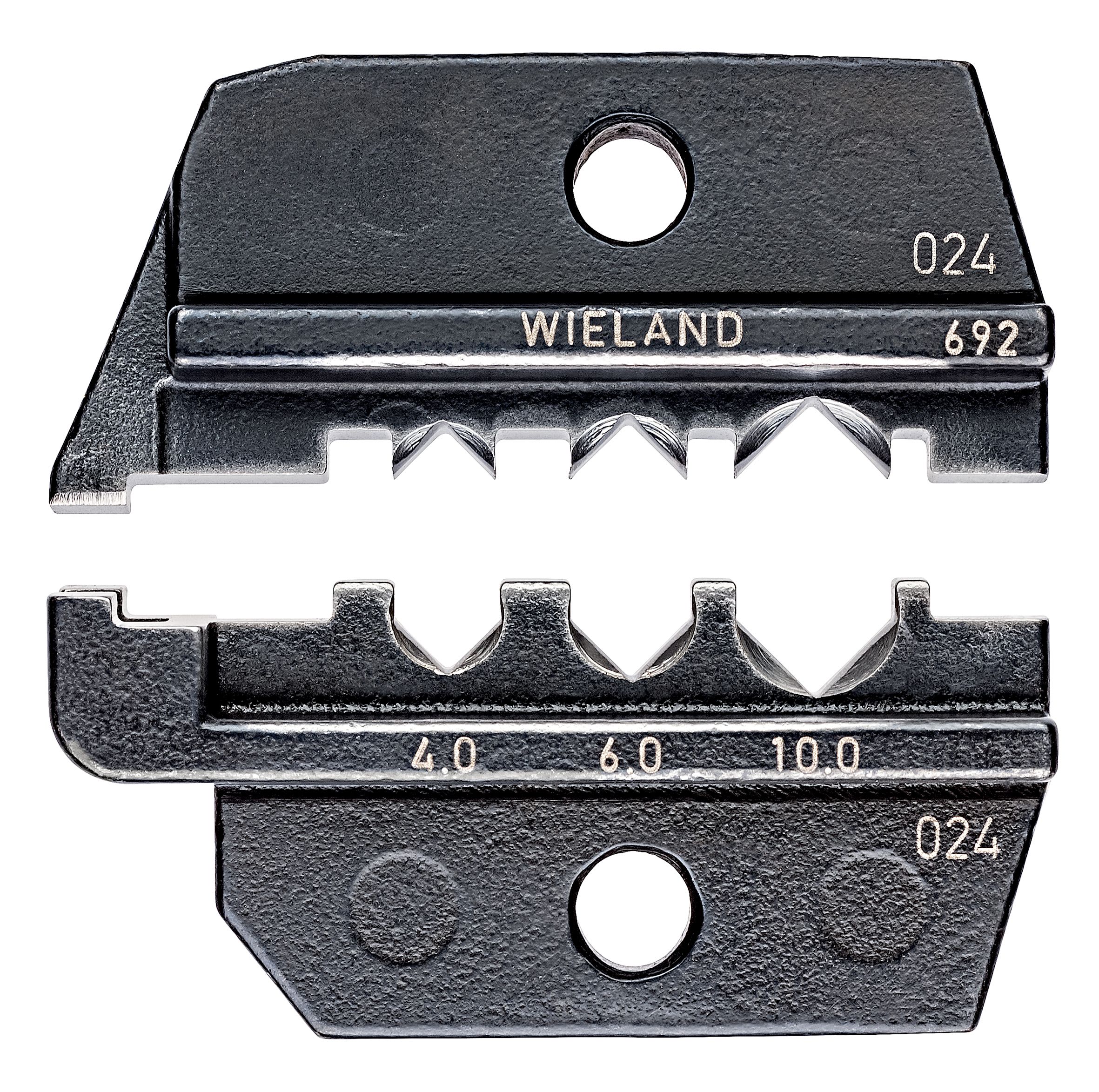 KNIPEX - Matrices pour 97 43 200 Sertissage connecteurs gesis® solar PST 40 de 4 à 10mm²