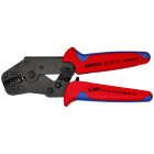 KNIPEX - Pince à sertir - Gainage bi-matière - Cosses à fût ouvert 0,1 à 1,5 mm²