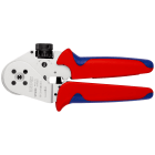 KNIPEX - Pince à sertir 4 points - Pour contacts tournés - Avec positionneur