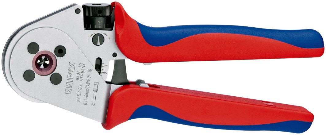 KNIPEX - Pince à sertir 4 points - Pour contacts tournés