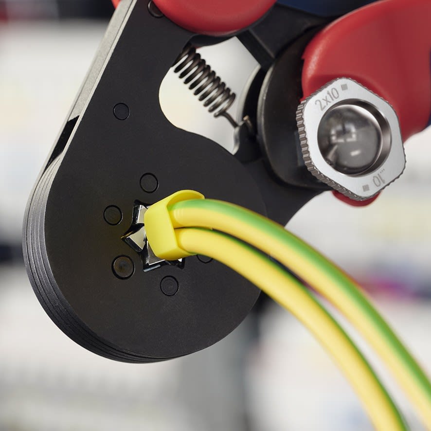Pince à sertir automatique embouts de câble de 0,08 à 10mm²