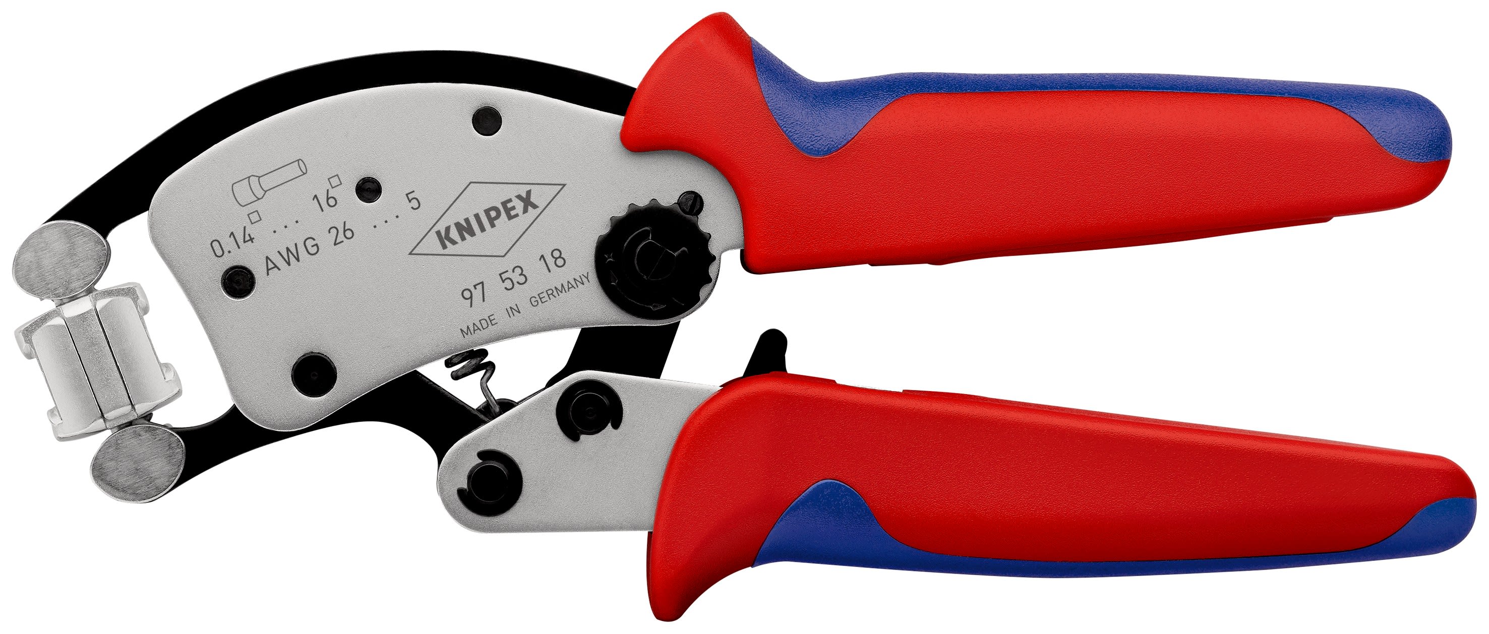 Knipex Pince à sertir pour embouts de câble avec…