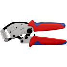 KNIPEX - Pince à sertir automatique embouts de câble tête rotative 0,08 - 16mm²