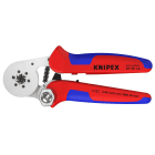 KNIPEX - Pince à sertir automatique embouts de câble de 0,08 à 10mm² - Chromée