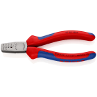 KNIPEX - Pince à sertir les embouts 145mm - Gainage bi-matière 0,25 - 2,5mm²