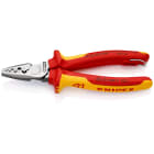 KNIPEX - Pince à sertir les embouts 180mm - Gainage isolé 1000V - illet antichute