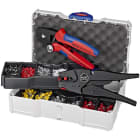 KNIPEX - Coffret assortiment de sertissage pinces 97 53 04 et 12 40 200 et embouts isolés