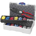 KNIPEX - Coffret assortiment de sertissage pince à sertir 97 22 240 et cosses pré-isolées
