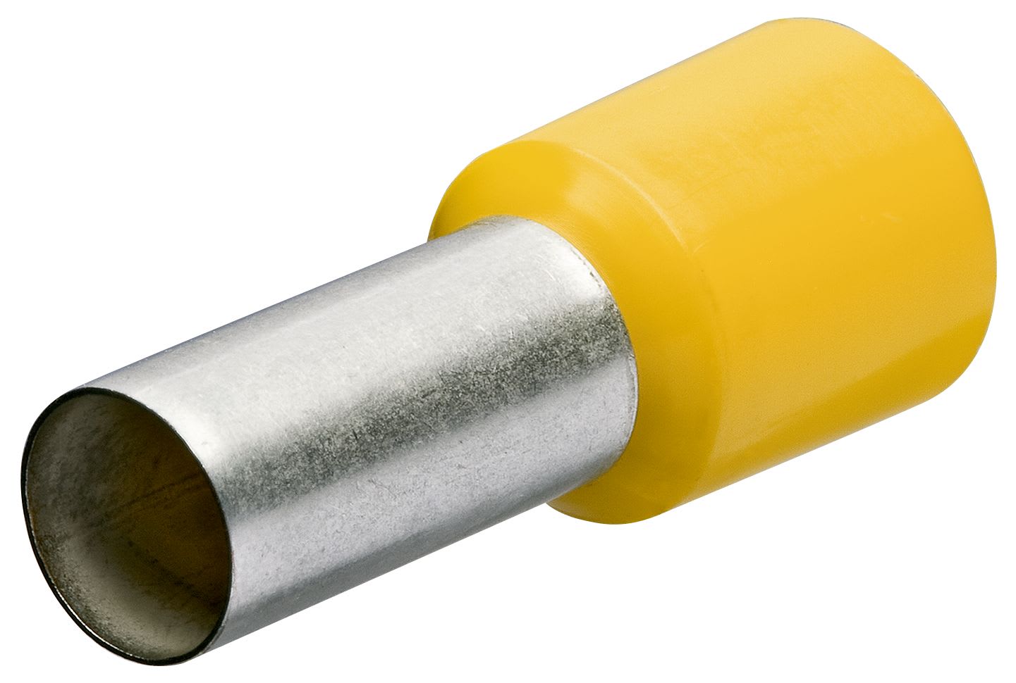 KNIPEX - Embouts de câbles isolés jaune 6,0mm² - longueur 20mm - 100 pièces