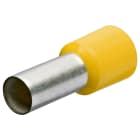 KNIPEX - Embouts de câbles isolés jaune 6,0mm² - longueur 20mm - 100 pièces