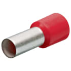KNIPEX - Embouts de câbles isolés rouge 1,0mm² - longueur 14mm - 200 pièces