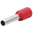 KNIPEX - Embouts de cables isoles rouge 1,0mm2 - longueur 16mm - 200 pieces