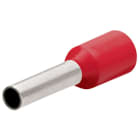 KNIPEX - Embouts de câbles isolés rouge 10,0mm² - longueur 28mm - 100 pièces